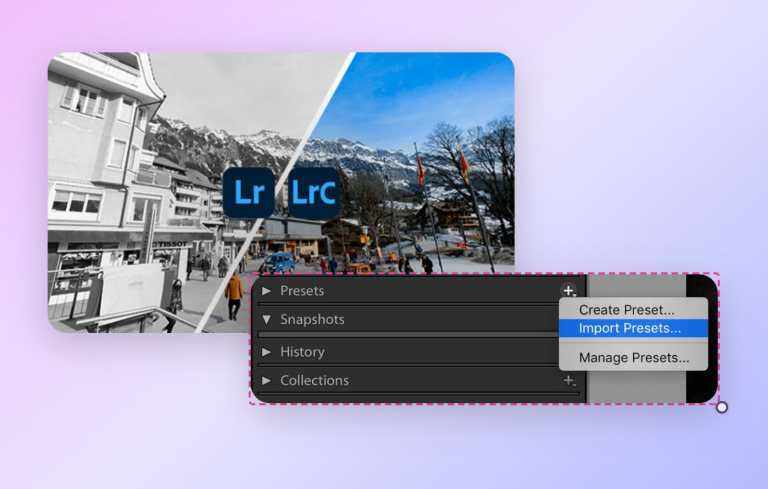 How to install .XMP Lightroom Preset (Desktop)